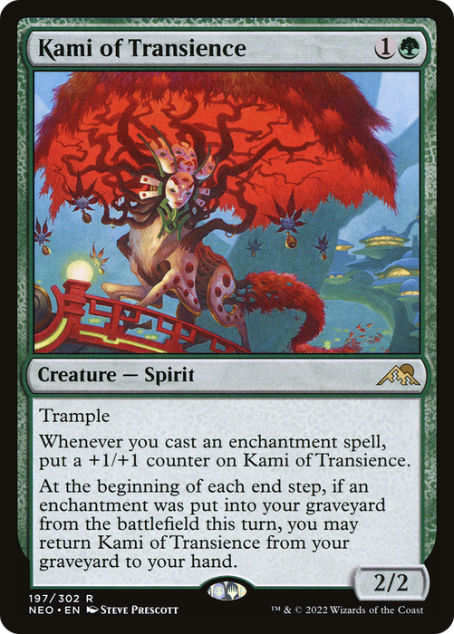 Kami of Transience (NEO-197) - rare - Foil