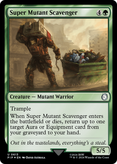 Super Mutant Scavenger (PIP-613) - uncommon - Foil