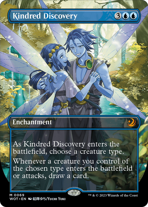 Kindred Discovery (WOT-069) - mythic (Borderless)