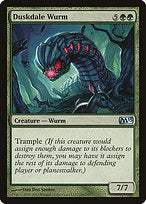 Duskdale Wurm (M13-166) - uncommon