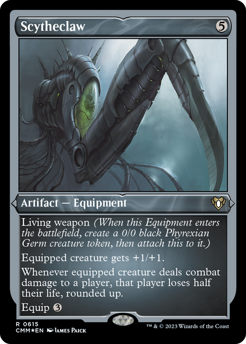 Scytheclaw (CMM-615) - rare - Etched Foil