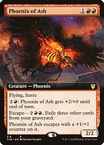 Phoenix of Ash (THB-319) - rare: (Extended Art) - Foil