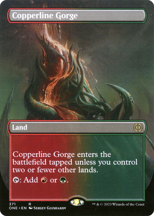 Copperline Gorge (ONE-371) - rare (Borderless)