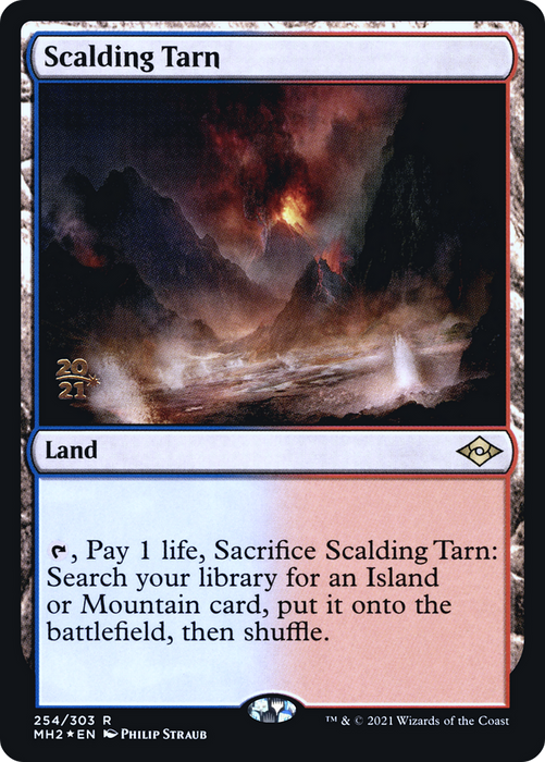 Scalding Tarn (PRE-254S) - rare - Foil
