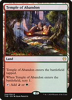 Temple of Abandon (THB-244) - rare - Foil