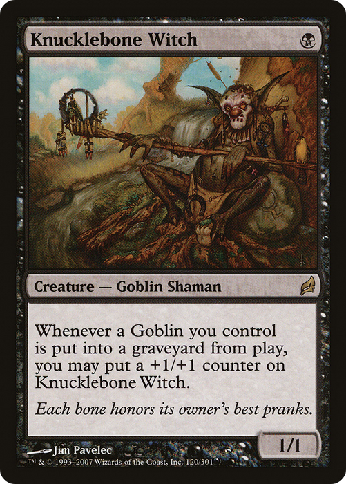Knucklebone Witch (LRW-120) - rare