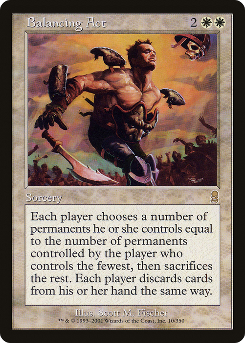 Balancing Act (ODY-010) - rare - Foil