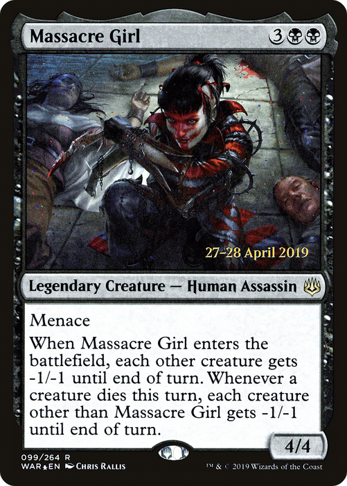 Massacre Girl (PRE-99S) - rare - Foil