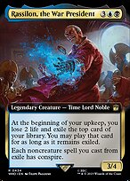 Rassilon, the War President (WHO-434) - rare: (Extended Art) - Foil