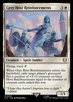Grey Host Reinforcements (LTC-014) - rare - Foil