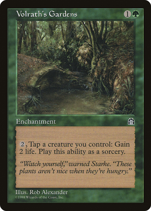 Volrath's Gardens (STH-124) - rare