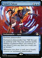 Teferi's Talent (MOC-082) - rare: (Extended Art)