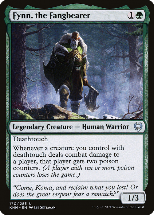 Fynn, the Fangbearer (KHM-170) - uncommon