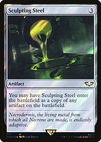 Sculpting Steel (40K-247★) - rare - Foil