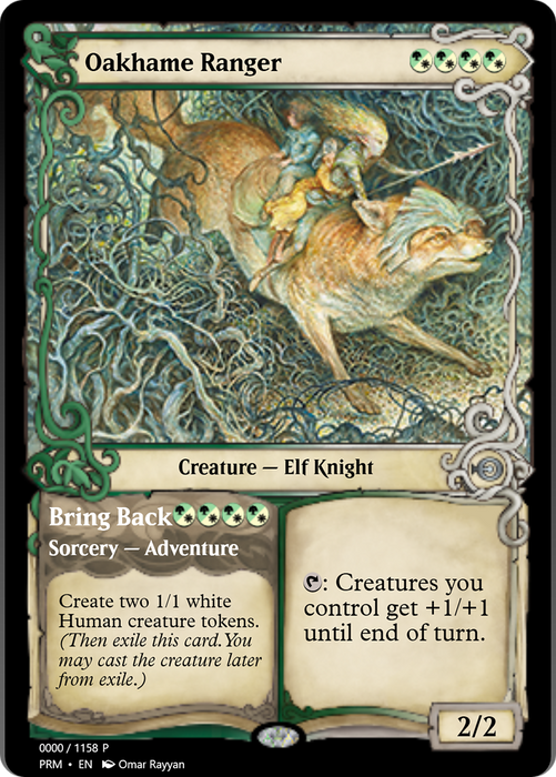 Oakhame Ranger // Bring Back (PRM-78738) - uncommon - Foil