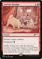Ancient Grudge (SLD-098) - rare - Foil