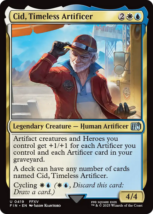 Cid, Timeless Artificer (FIN-419) - uncommon - Foil