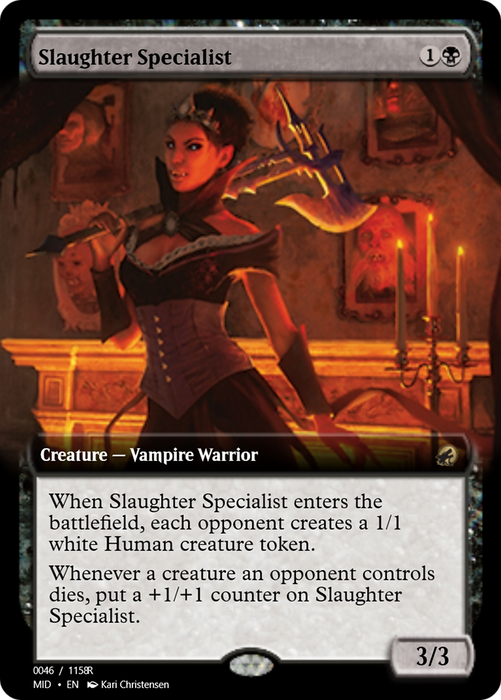 Slaughter Specialist (PRM-93972) - rare