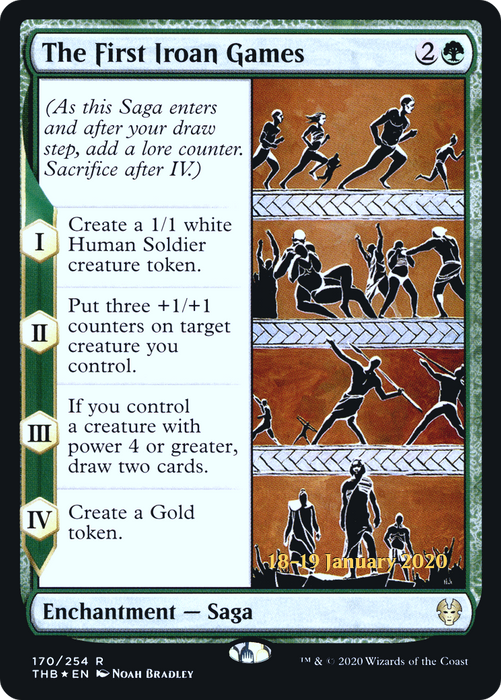 The First Iroan Games (PRE-170S) - rare - Foil