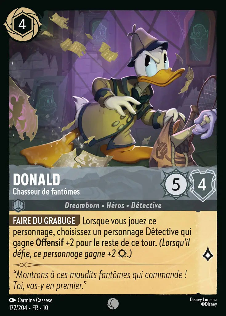 Donald - Chasseur de fantômes (172/204) - LDLP - Commune - Cold Foil