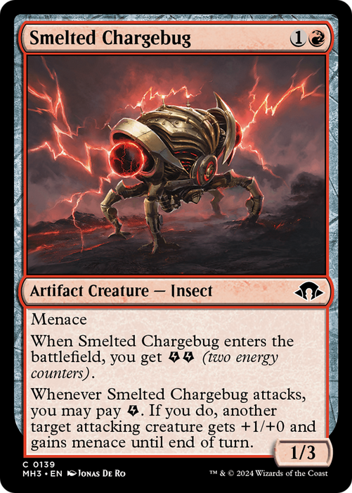Smelted Chargebug (MH3-139) - common - Foil