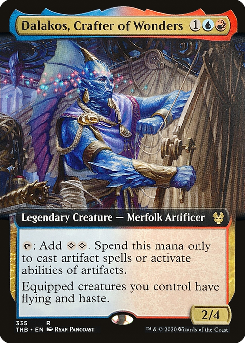Dalakos, Crafter of Wonders (THB-335) - rare: (Extended Art)