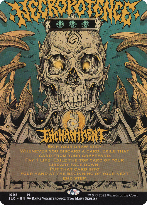 Necropotence (SLC-1995) - mythic (Borderless) - Foil