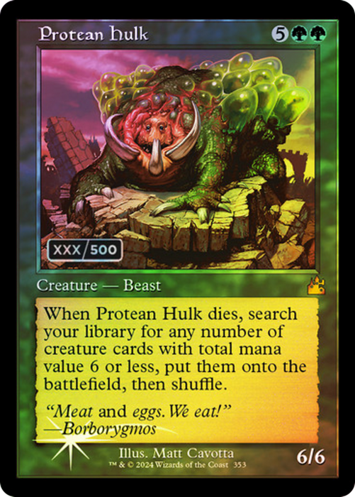 Protean Hulk (RVR-353Z) - mythic - Foil