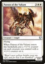 Patron of the Valiant (CMR-037) - uncommon - Foil