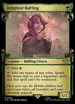 Delighted Halfling (LTR-609) - rare: (Showcase)