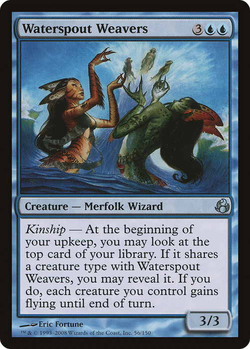 Waterspout Weavers (MOR-056) - uncommon - Foil