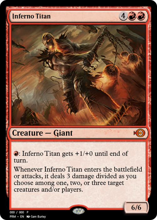 Inferno Titan (PRM-62405) - mythic - Foil