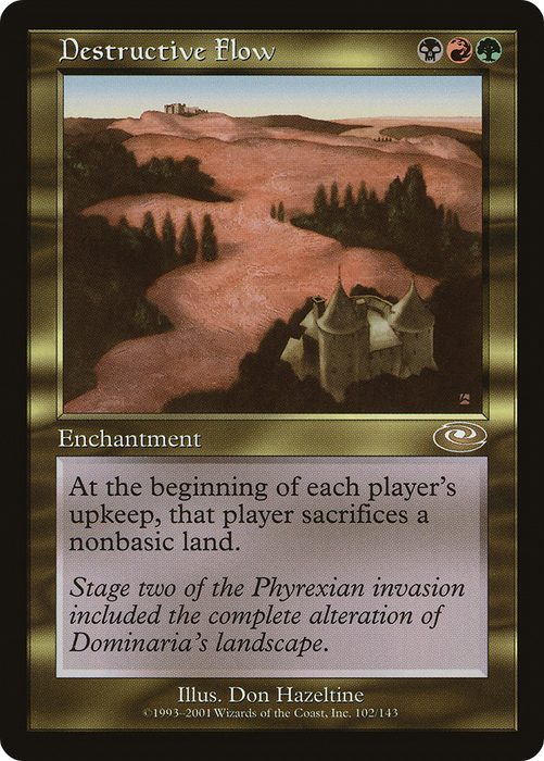 Destructive Flow (PLS-102) - rare - Foil