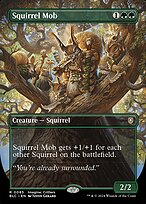 Squirrel Mob (BLC-085) - rare (Borderless)