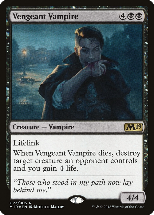 Vengeant Vampire (GBP-GP3) - rare - Foil
