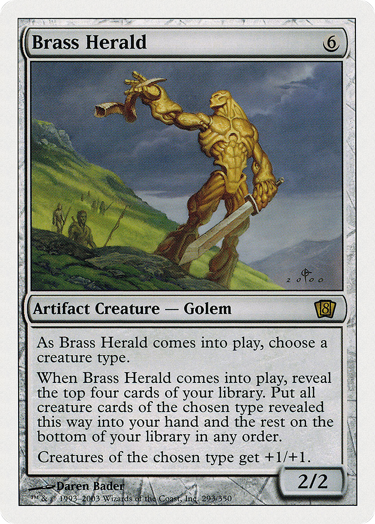 Brass Herald (8ED-293) - rare