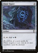 Dimir Signet (NCC-365) - common