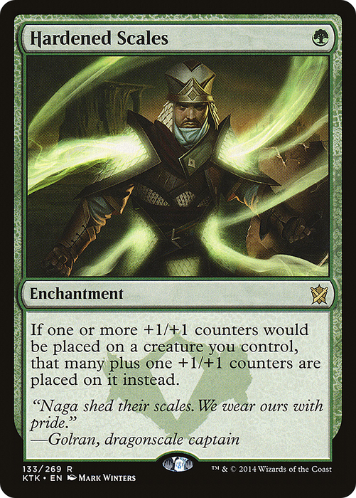 Hardened Scales (KTK-133) - rare