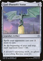 God-Pharaoh's Statue (WAR-238) - uncommon