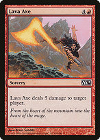 Lava Axe (M11-147) - common