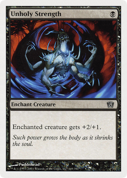 Unholy Strength (8ED-169) - common