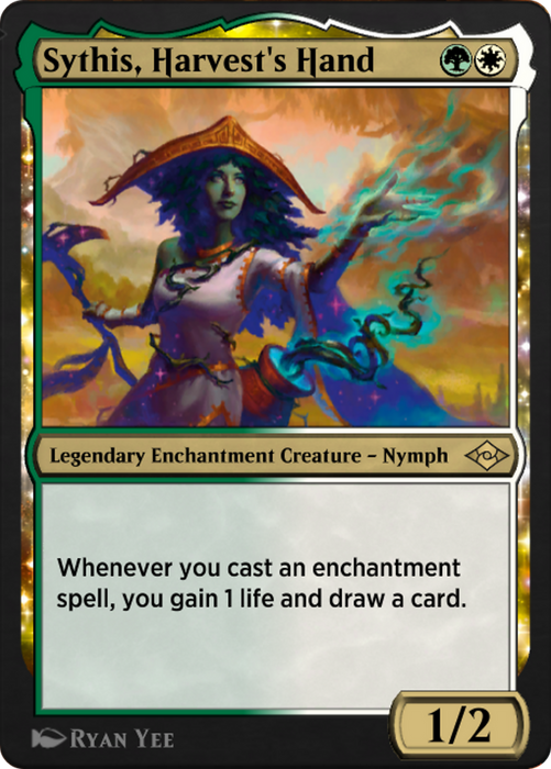 Sythis, Harvest's Hand (J21-722) - rare: (enchantment)
