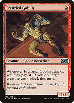 Frenzied Goblin (M15-142) - uncommon - Foil