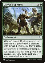 Garruk's Uprising (AFC-159) - uncommon