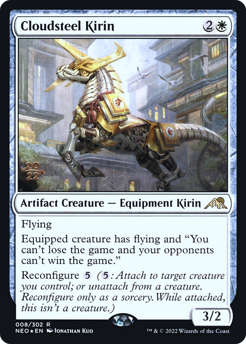 Cloudsteel Kirin (PRE-08S) - rare - Foil