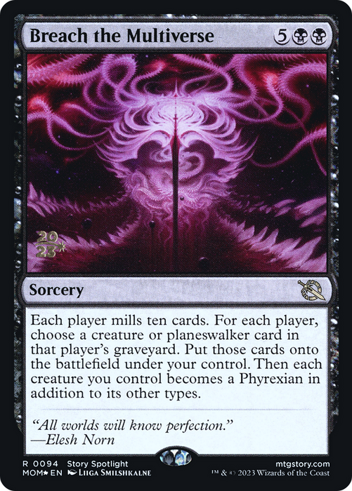 Breach the Multiverse (PRE-94S) - rare - Foil