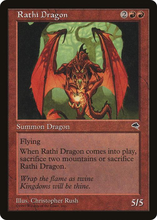 Rathi Dragon (TMP-196) - rare