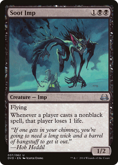 Soot Imp (DD3-037) - uncommon