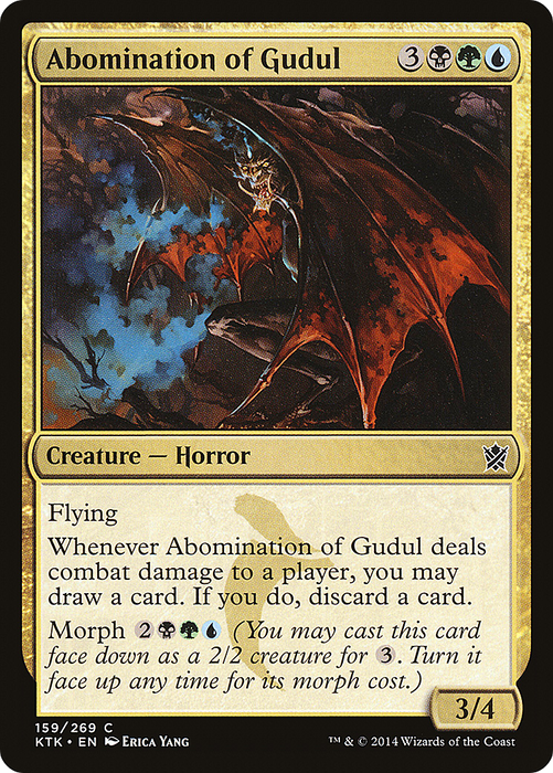 Abomination of Gudul (KTK-159) - common - Foil