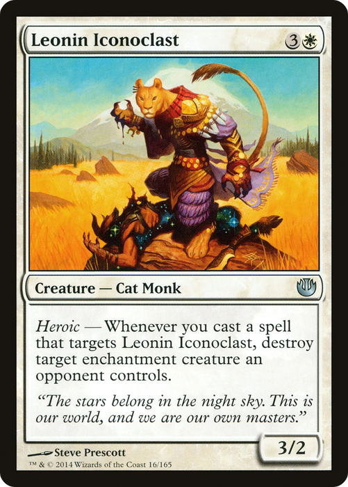 Leonin Iconoclast (JOU-016) - uncommon - Foil